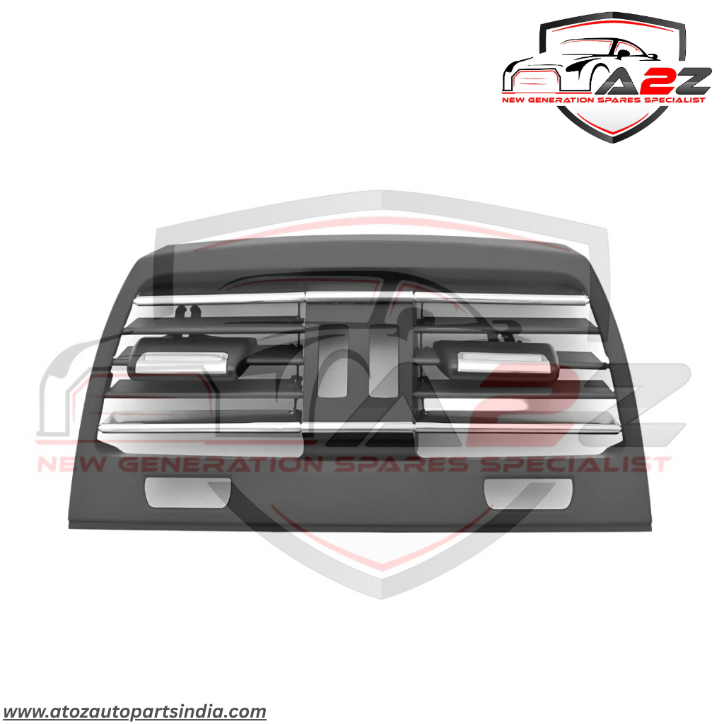 Black Ac Vent Grille Center 64229115860 & Rear 64229118249 Compatible With BMW 7 Series F01 F02 F03 F04