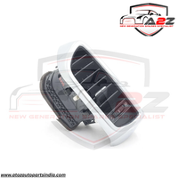 Black Ac Vent Grille Assembly Front-Right 7P5819704D  & Front-Left 7P5819703D & Center-Left 7P5819727E & Center-Right 7P5819728E & Rear-Left 7P5819203B & Rear-Right 7P5819204B  Compatible With PORCHE CAYENNE