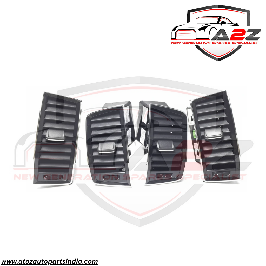 Black Ac Vent Grille Assembly Center-Left 56G820951 & Center-Right 56G820952 & Right 56G819702 & Left 56G819701 Compatible With Skoda KODIAQ
