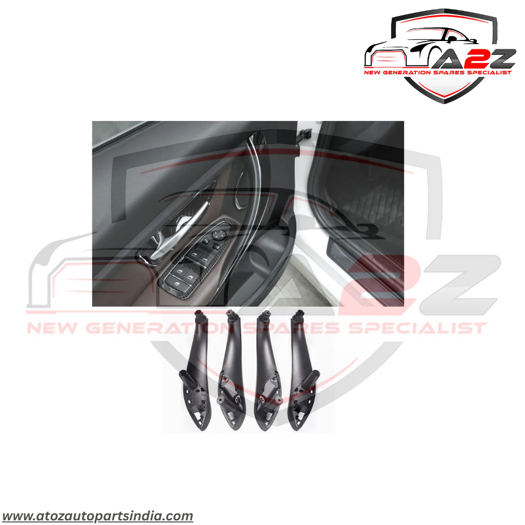Inner Door Handle Assembly  51417279315 & (Without Leather Set Of 4) Compatible With BMW 3 Series F3 GT   F30 F31 F34 F35 F36 51417279315 51427281469 51417279316 51427281469 51427281470