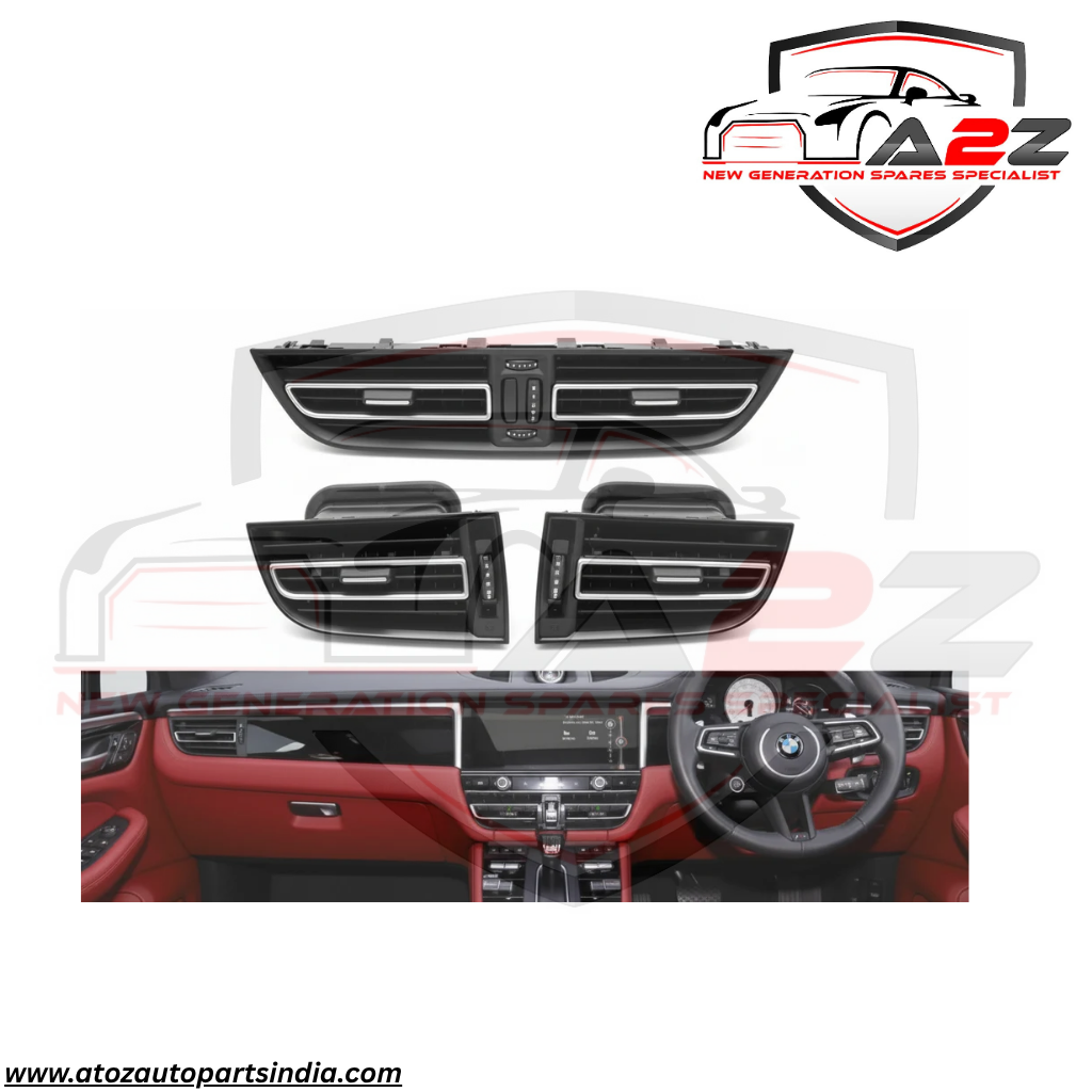 Ac Vent Grille Front Left 95B819701H & Right 95B819702H & Center 95B819110D & Rear 95B819203H Compatible With Porsche Macan (2018-2022)