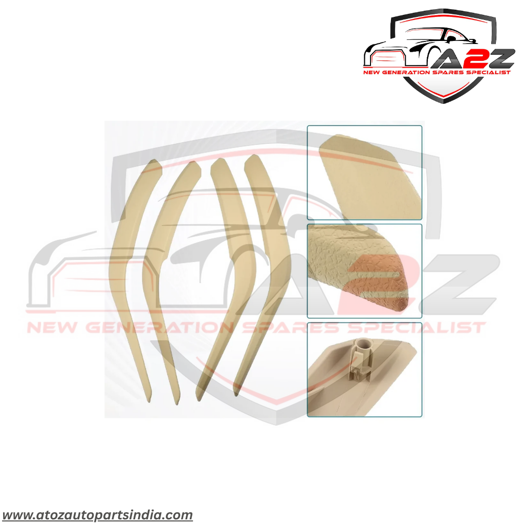 Inner Door Handle Assembly (Without Leather Set Of 4) Compatible With BMW X1 E84