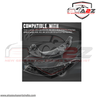 Inner Door Pull Handle Set Carbon Fiber Front Left 51417279311 Front Right51417279312 Rear Left 51427281465  Rear Right 51427281466 Compatible With BMW 3 Series F30 F31 F35