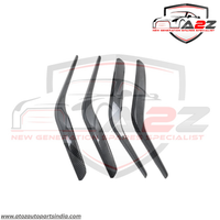 Carbon Inner Door Pull Handle Set Left 51412991775 Right 51412991776  Compatible with  BMW  X1 E84