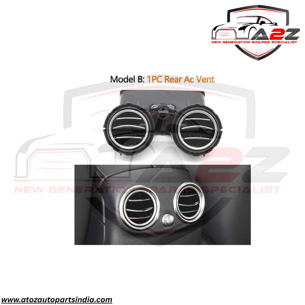 Ac Vent Grille Front Assy Left A2058303900 & Right A2058304000 & Center A2058300301 & Rear A2058300903 Compatible With Mercedes Benz C-CLASS W205 & GLC X253 (Model B)