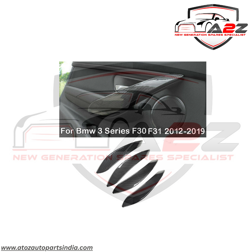 Inner Door Handle Assembly (Without Leather Set Of 4) Compatible With BMW 3 Series F30