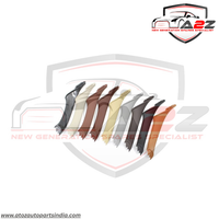 Door Handle Black Inner Set  Carbon Fiber 51417225874 51417225873 51417225847 Right 51417225848 51417225889 Right 51417225890 51417225851 51417225852 Compatible with BMW 5 Series F10 2010-2017