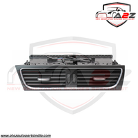 Black Ac Vent Grille Assembly Center &  Right & Left Compatible With Audi A4