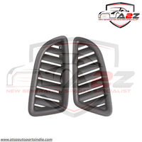 Front Ac Vent Grill Dashboard  Left & Right (Set) 25368038028 Compatible With BENZ 253 Brown