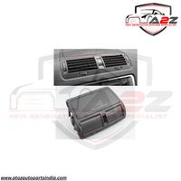 Black Ac Vent Grille Assembly Center 1ZD820951 & Right 1ZD819702  & Left 1ZD819701   Compatible With Skoda Octavia (Old Model)