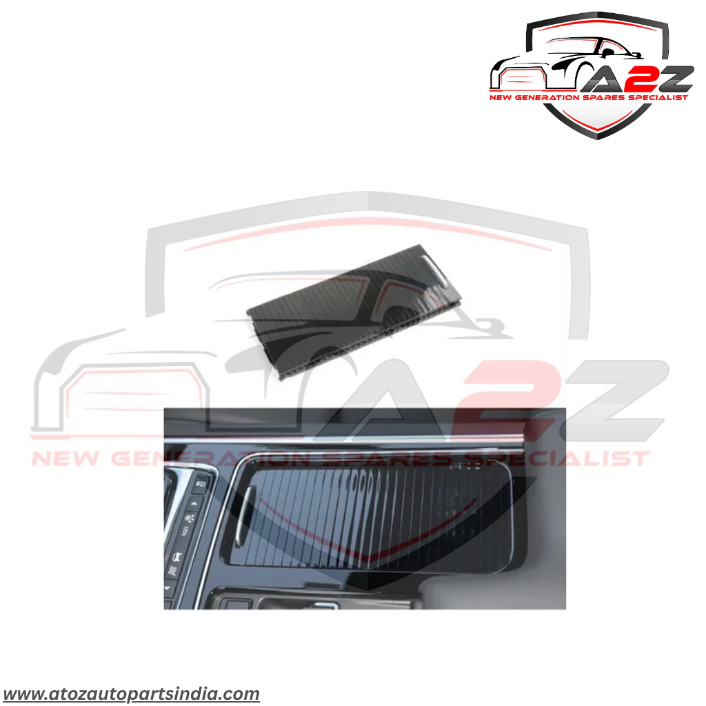 Black Central Console Drink Water Cup Holder Cover Shutter Roller Trim T2H3071-1 Compatible With JAGUAR XF & XJ & XJL