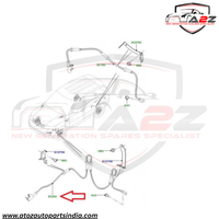 Front Left ABS Wheel Speed Sensor LR081610 HPLA2C204BA  Compatible With LAND ROVER DISCOVERY V (L462) & RANGE ROVER IV (L405) & RANGE ROVER SPORT II (L494)