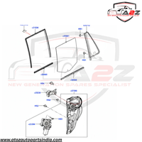 Rear Right Power Window Regulator Without Motor LR060138 Compatible with LAND ROVER FREELANDER 2 (L359) | LR2