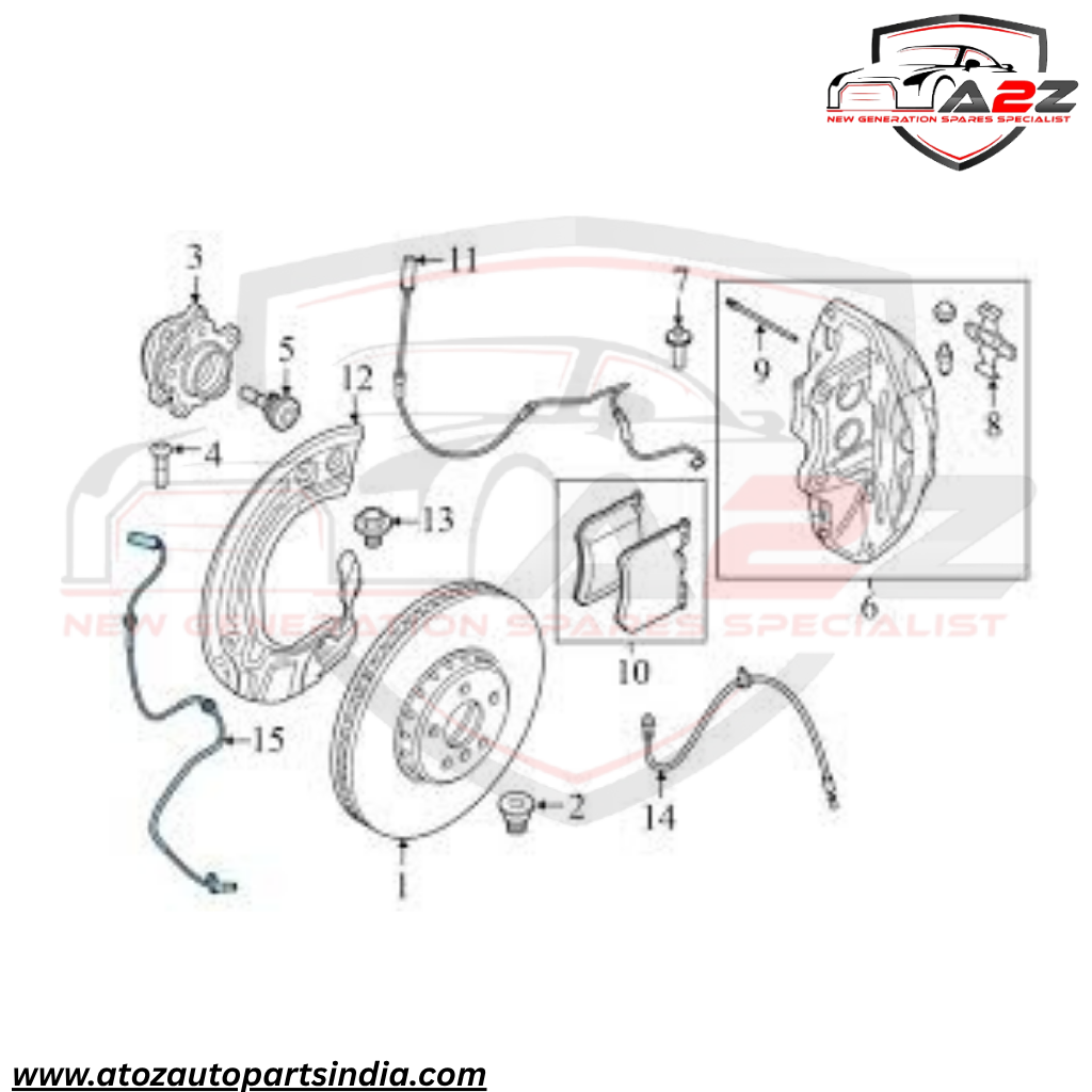 Front Left/Right ABS Wheel Speed Sensor 34526871064 & 34526895657 Compatible With BMW & X3 (G01, F97, G08) & X4 (G02, F98)