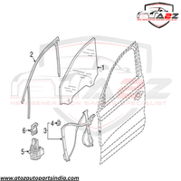 Front Right Power Window Regulator 8U0837462 Compatible with AUDI Q3 (8UB, 8UG)