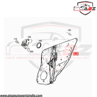 Rear Left Power Window Regulator 2047300779 Compatible with MERCEDES-BENZ C-CLASS (W204) & E-CLASS (W212)