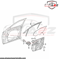 Front Right Power Window Regulator With Plate 2137205205 Compatible with MERCEDES-BENZ E-CLASS (W213)