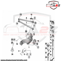 Rear Left/Right ABS Wheel Speed Sensor 34529808194 34529804590 Compatible With MINI COUNTRYMAN R60
