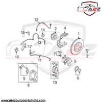 Front Left/Right ABS Wheel Speed Sensor 34526773019 34526793819 34526851500 Compatible With MINI R56