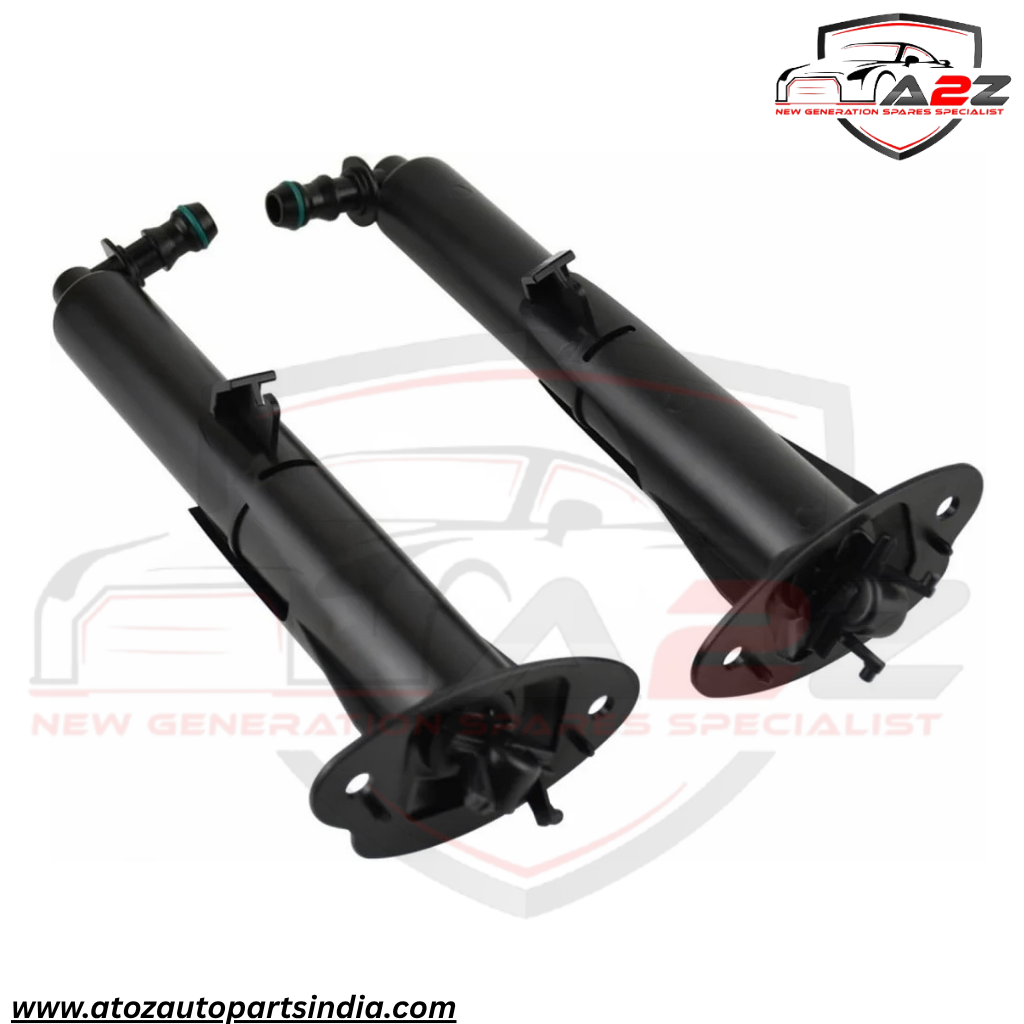 Headlight Washer Nozzle Set Left 95862816110 & Right 95862816210 Compatible With Porsche Cayenne (2011-2017) (2011-2018)