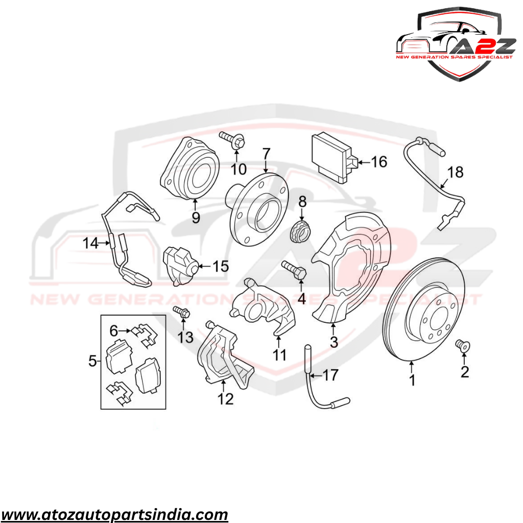 Rear Left/Right ABS Wheel Speed Sensor 34526788645 34526855050 34526869293 Compatible With BMW X3 F25