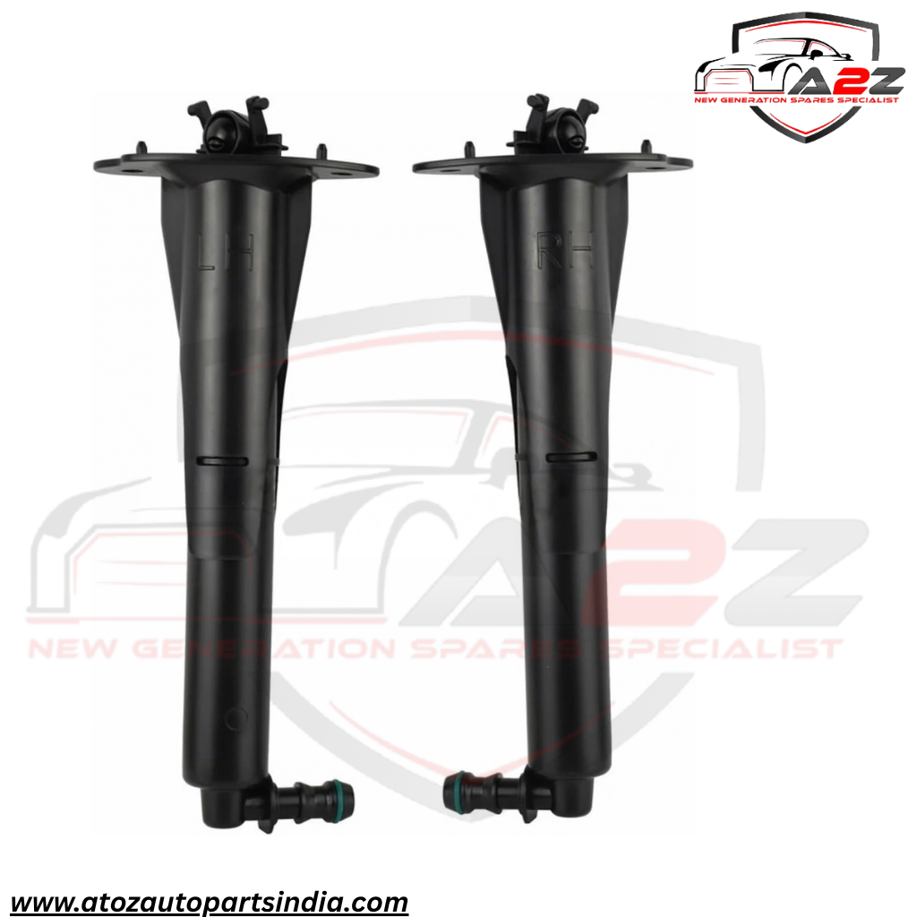 Headlight Washer Nozzle Set Left 95862816110 & Right 95862816210 Compatible With Porsche Cayenne (2011-2017) (2011-2018)