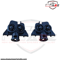 Headlight Washer Nozzle Caps Left C2D21521 & Right C2D21520 Compatible With Jaguar XJL (2010-2015)