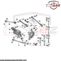 Rear Left/Right ABS Wheel Speed Sensor 34526791225 34526884421 Compatible With BMW 1 Series F20 F21 & 3 Series F30, F80
