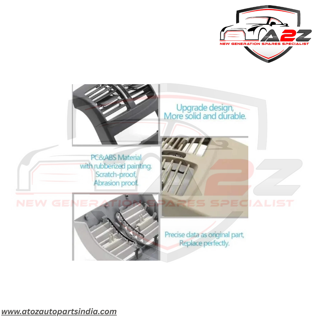 Rear Ac Vent Grille (New-Model-High-end ) Light Beige 21283013548R99 Compatible With Mercedes E Class W212 2009-2015
