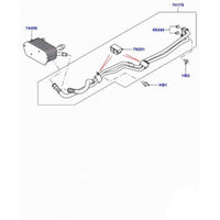 Oil Cooler UBC500120 UBC500090 7H427A095AA 7H427A095BA For  Land Rover RANGE ROVER III L322 Tag-O-88
