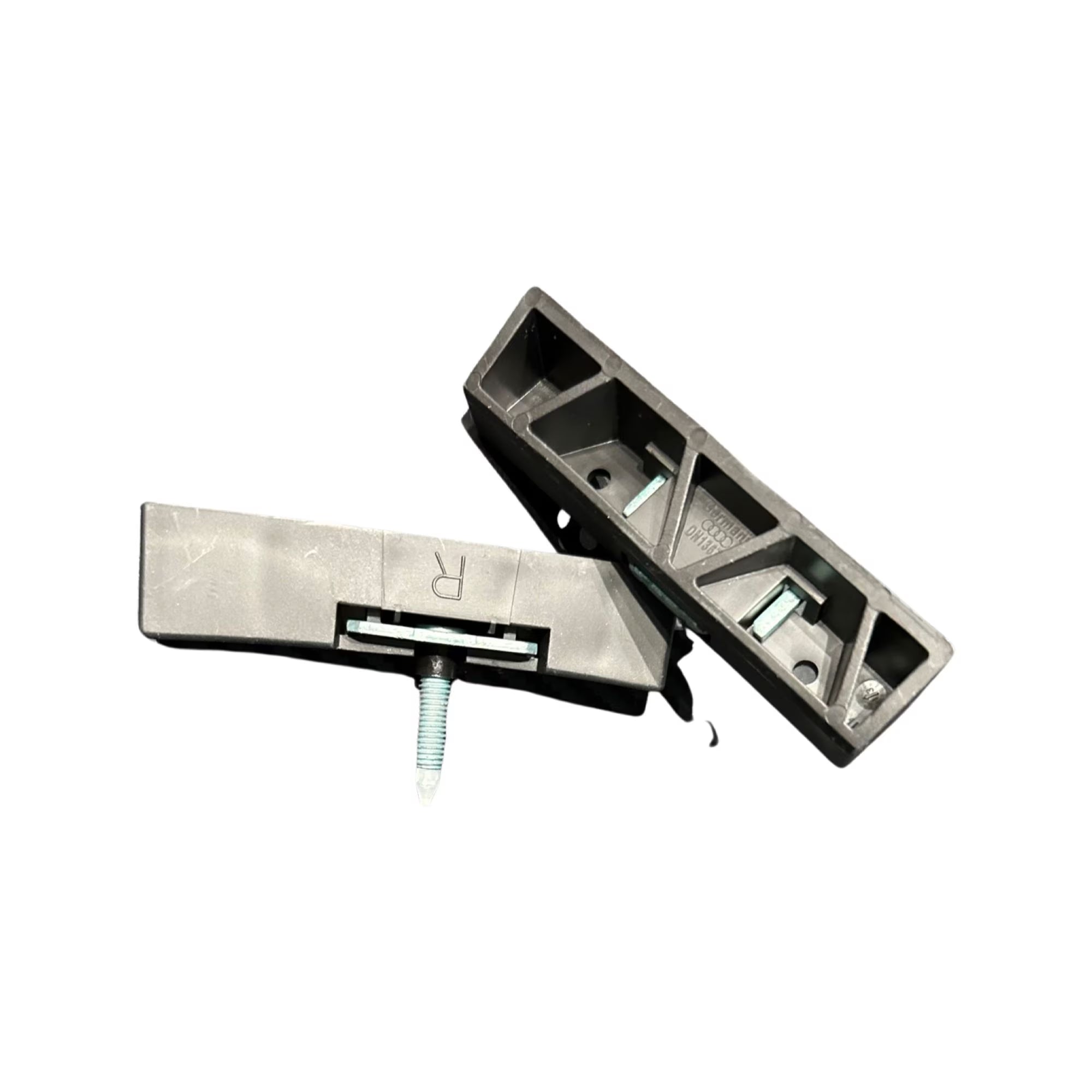 Front Bumper Bracket Left 4F0898193 Right 4F0898193 Compatible With Audi A6 C6