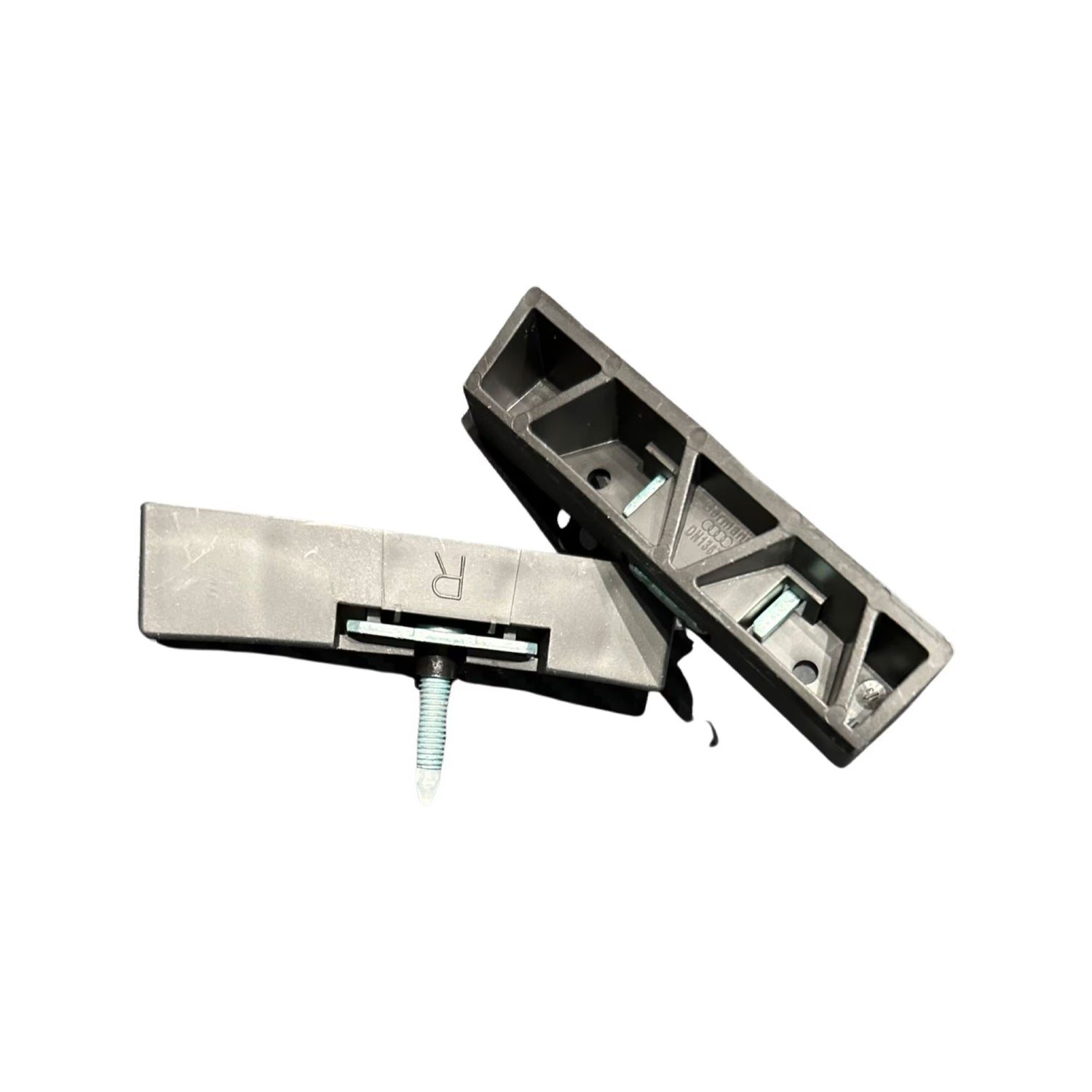 Front Bumper Bracket Left 4F0898193 Right 4F0898193 Compatible With Audi A6 C6