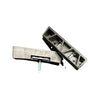Front Bumper Bracket Left 4F0898193 Right 4F0898193 Compatible With Audi A6 C6