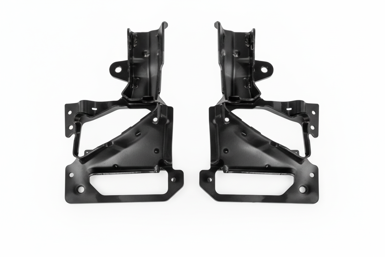Front Air Deflector Right LR081641 & Left LR081642 Compatible With Land Rover Discovery 5 L462