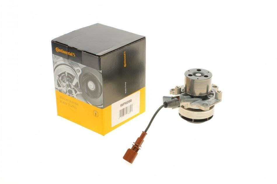 Water Pump With Sensor WP6098 04L121011X Compatible With AUDI A3 Limousine, A4 B9, A5 Convertible, A5 Sportback, A6 C7, Q3 (8UB, 8UG), Q5 (8RB), Q5 (FYB, FYG) (CONTINENTAL)