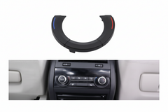 Black Rear Ac Rotary Outer Cover Trim Model B 61319195421-L 61319195421-R Compatible With BMW 5 Series F10 (2010-2018)