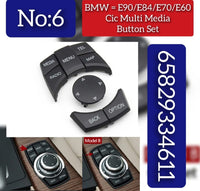CIC  Multi Media Button Set 65829334611 Compatible With BMW E90 E84 E70 E60