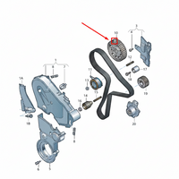Timing Belt CT1168 04L109119F Compatible With SKODA OCTAVIA III (5E3, NL3, NR3) (CONTINENTAL)