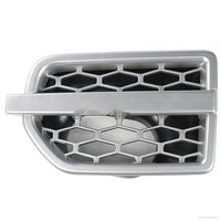 Mud Flap Grille/Air Intake Fender Vents Side Grille Set (Silver) Left LR057531 & Right LR057530 Compatible With Land Rover Discovery 4 L391