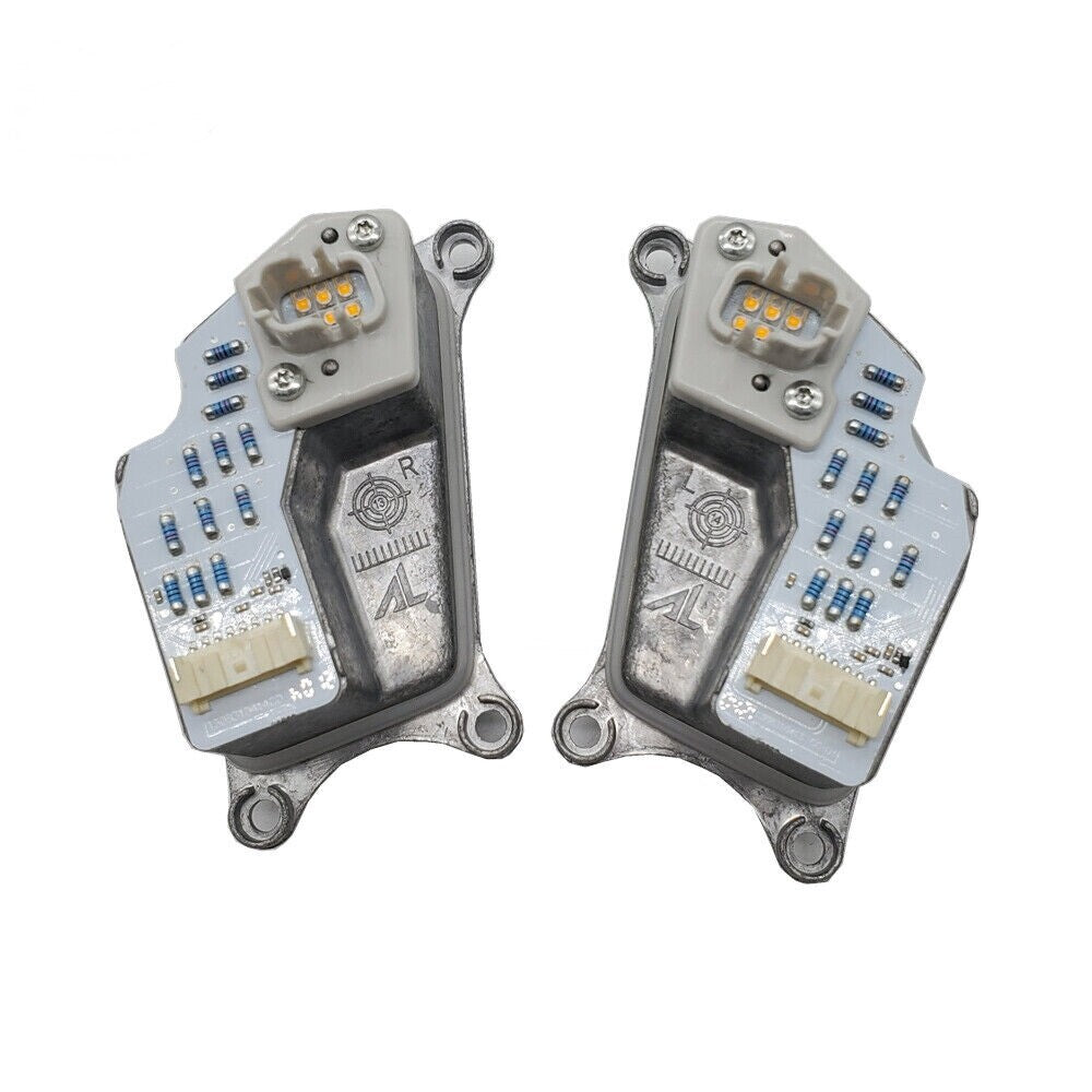Front Headlight LED Turn Signal Module 63117406357 63117406358 Compatible With BMW F25 F26