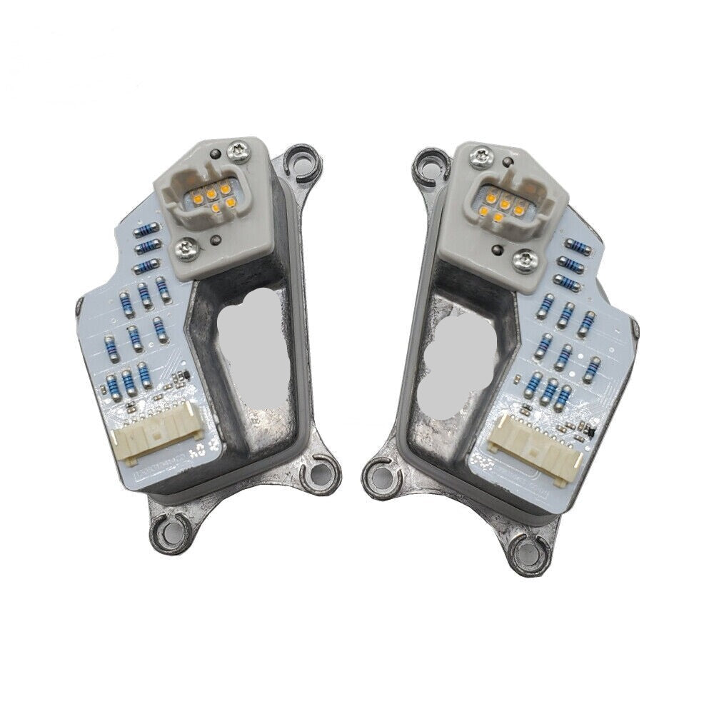 Front Headlight LED Turn Signal Module 63117406357 63117406358 Compatible With BMW F25 F26