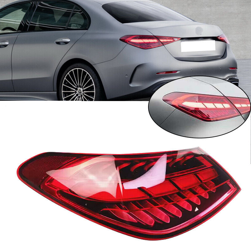 Tail Light Rear Lamp Compatible With MERCEDES BENZ C-CLASS W206 (2020-2024) Tail Light Rear Lamp Left A2069068601 & Right A2069068901 Tag No.112