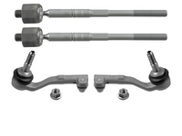 Front Steering Tie Rod End Assembly (Rack End & Tie Rod End ) Left & Right 32107849389 32107849390 Compatible With BMW  M4 M3