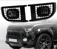 LED Fog Lamp Cover Set Compatible With Land Rover Defender L663 (2020-2024)