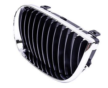 Front Bumper Grille (Half Chrome) Left 51137239021 Right 51137239022 Compatible With BMW 1 Series F20 Tag No.121