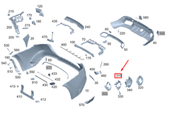 Rear Bumper Bracket A1678857800 Compatible With MERCEDES BENZ GLE W167  &  GLS W167