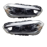 Complete Headlight Set Left 63115A23581 & Right 63115A23582 Compatible With BMW F39