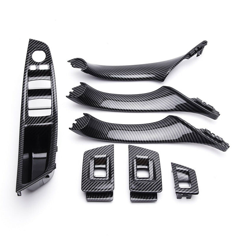 Inner Door Handle Assembly (Without Leather Set Of 7) Compatible With BMW 5 Series F10