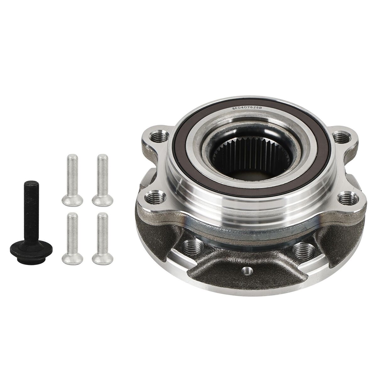 Front Wheel Bearing 8K0407625B & 4H0498625 & 4H0498625A & 8K0407607 Compatible With  AUDI A4 A5 A6 A7 A8 Q5 & PORSCHE MACAN (95B)