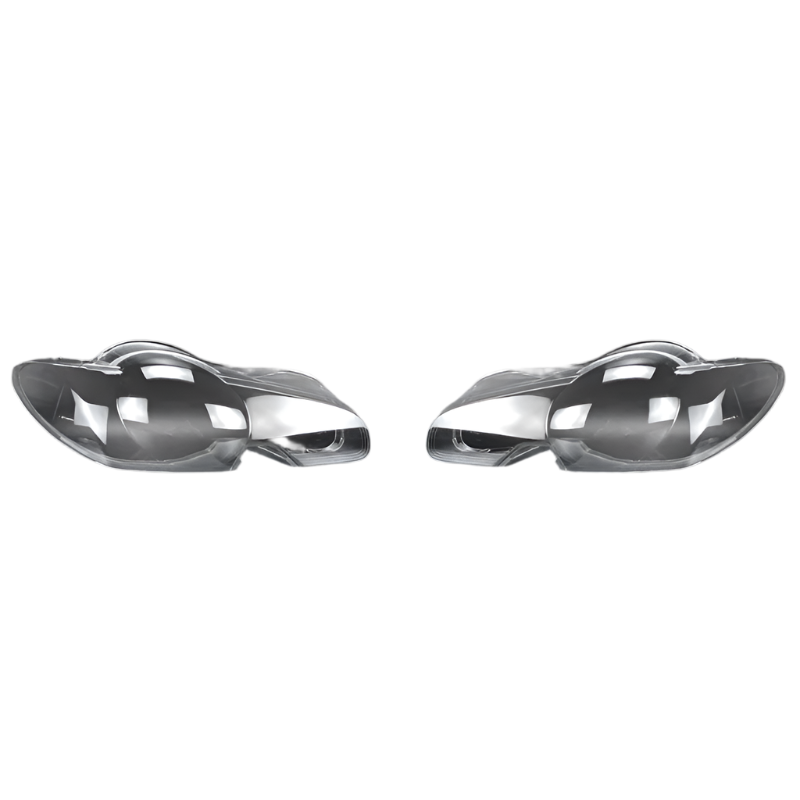 Car Front Headlight Transparent Lamp Sade Glass Headlight Lens Cover Compatible With Jaguar & XF I (X250) (2008-2011)